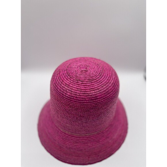 Anthropologie ASN Straw Hat High Crown Preppy Boho Vacay City Summer Sz OS NWT - Picture 5 of 12